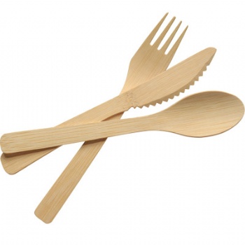 Bamboo Knife Fork and Spoon