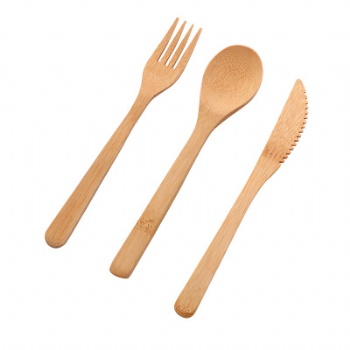 Bamboo Knife Fork and Spoon